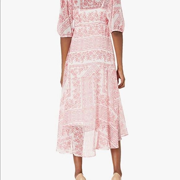 CALVIN KLEIN MAXI‎ WRAP FRONT TIE FRONT DRESS SIZE 14in - Picture 2 of 8